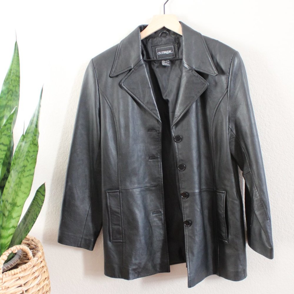 OutBrook  Light weight Leather Jacket